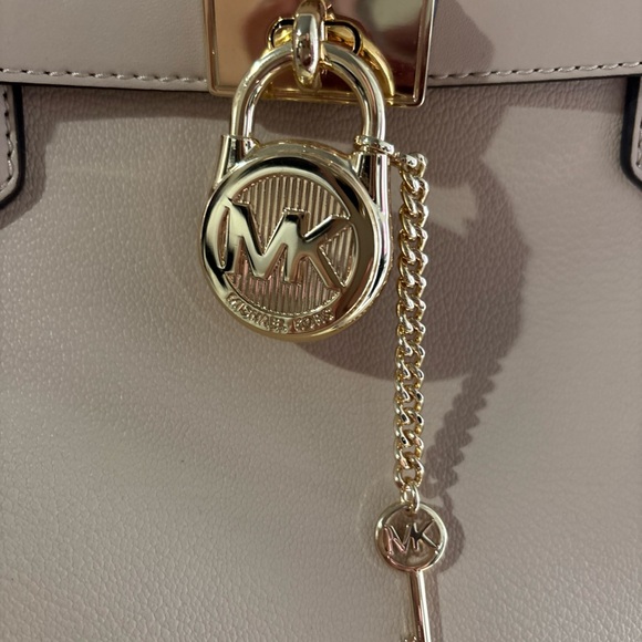Michael Kors Beige and Cream Satchel